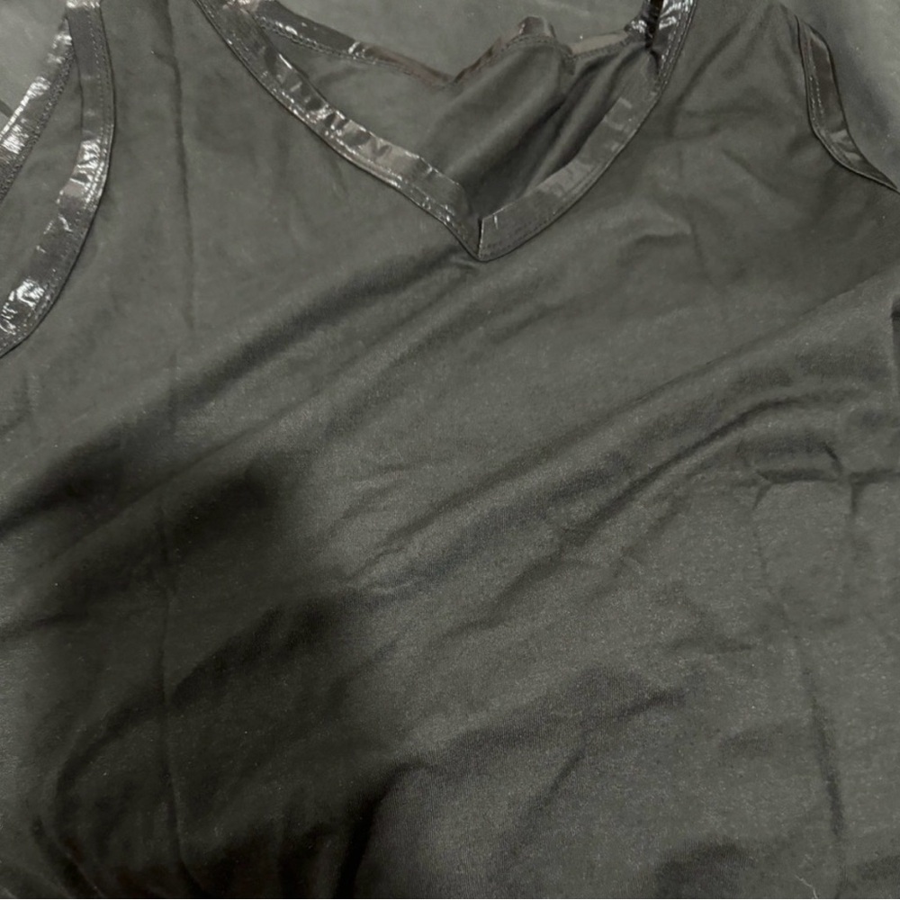NWOT. Women's Black V-Neck Shirt